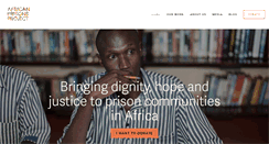 Desktop Screenshot of africanprisons.org