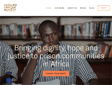 Tablet Screenshot of africanprisons.org